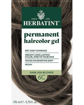 Herbatint 6c Hårfarve Dark Ash Blonde 170 Ml
