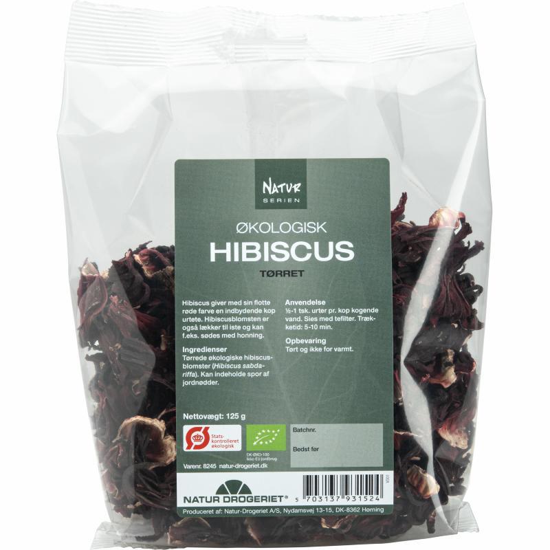 Hibiscus Hel økologisk 125 Gram