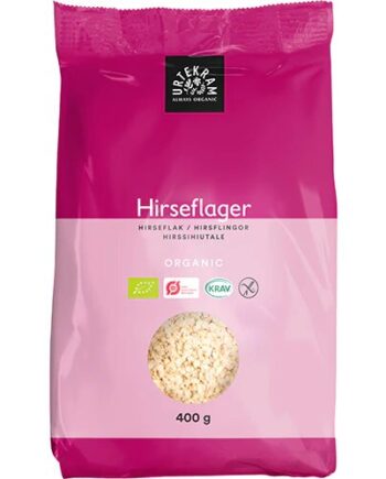 Hirseflager økologisk 400 Gram