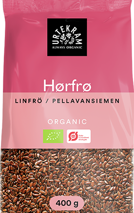 Hørfrø Brune  økologisk 400 Gram