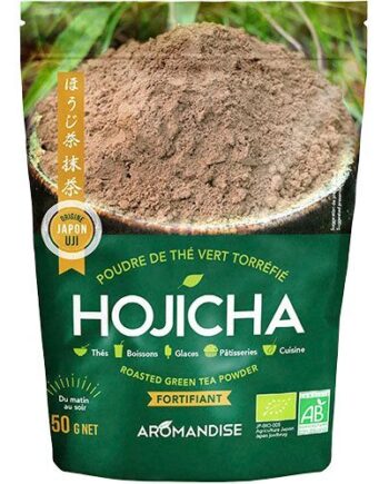 Hojicha Grøn Te Pulver økollogisk 50 Gram