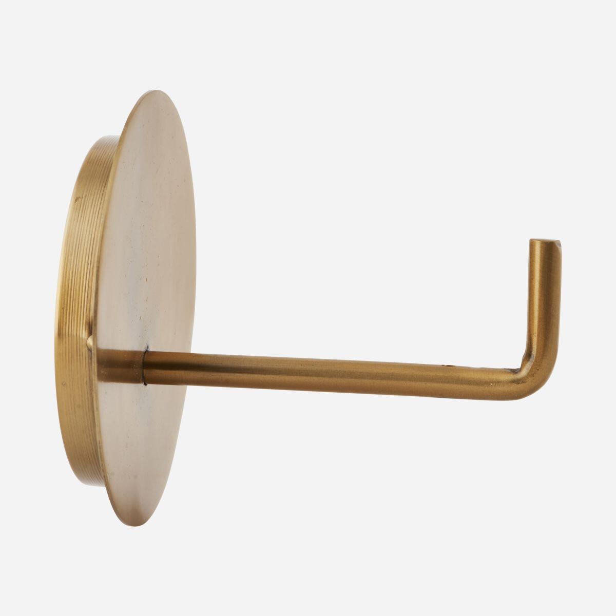 House Doctor Toiletpapirholder  Text  Messing