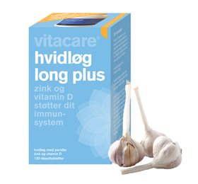 Hvidløg Long Plus Vitacare  Bull  120 Tab