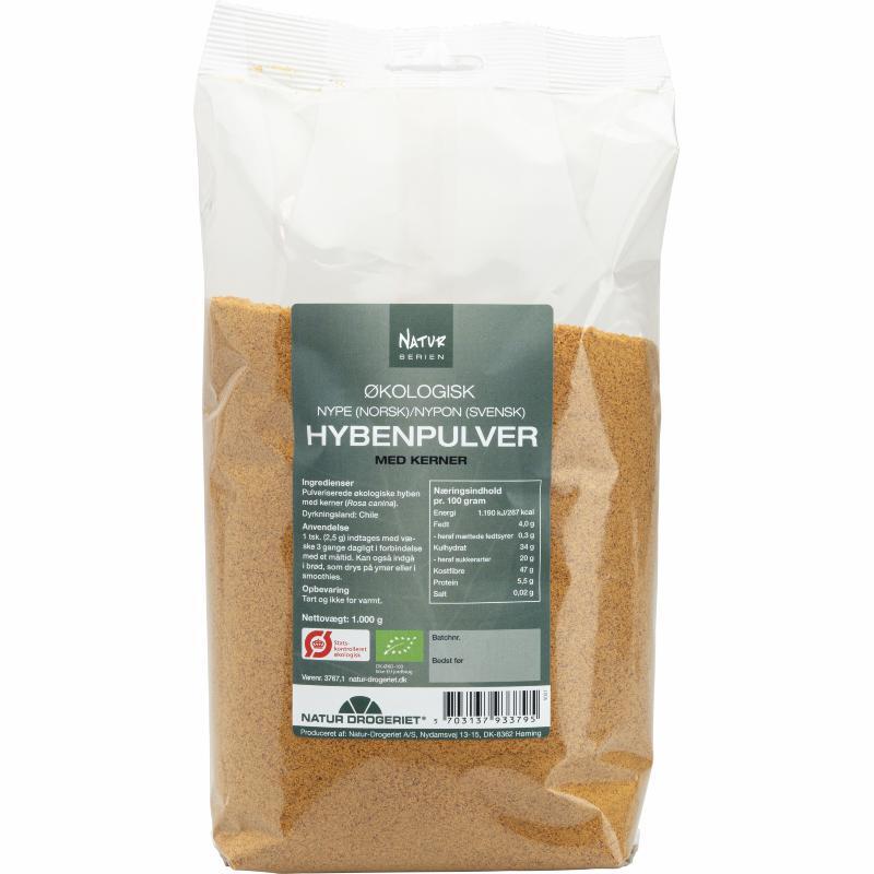 Hyben Pulver  Fin økologisk   Kg