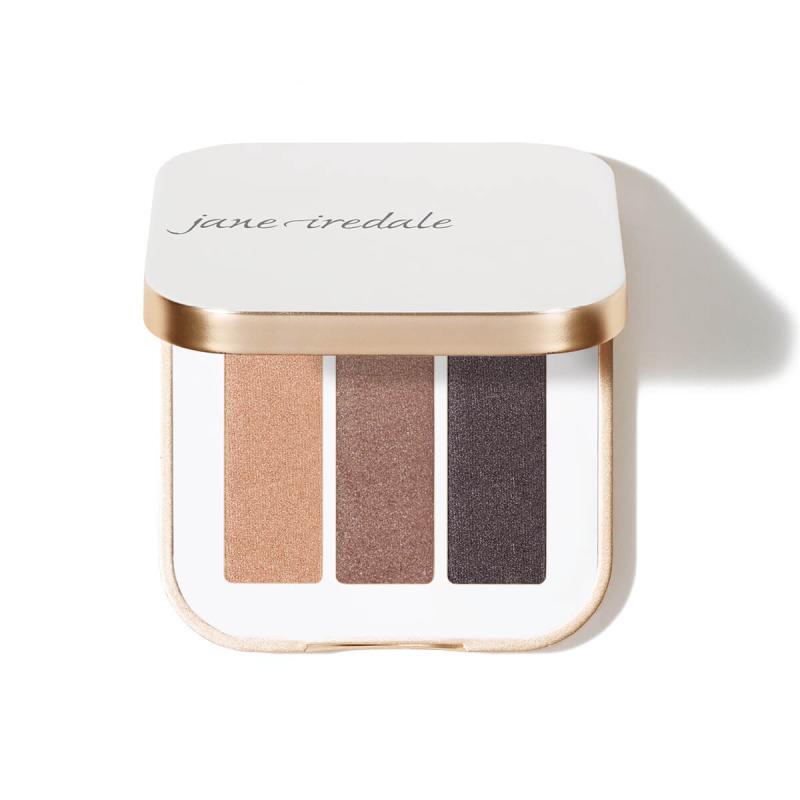 Jane Iredale Purepressed Eye Shadow Triple Brown Sugar   Stk