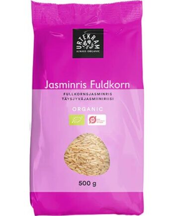 Jasmin Ris Fuldkorn øko  500 Gram