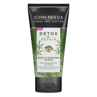 John Frieda Detox   Repair Scalp Scrub 150 Ml