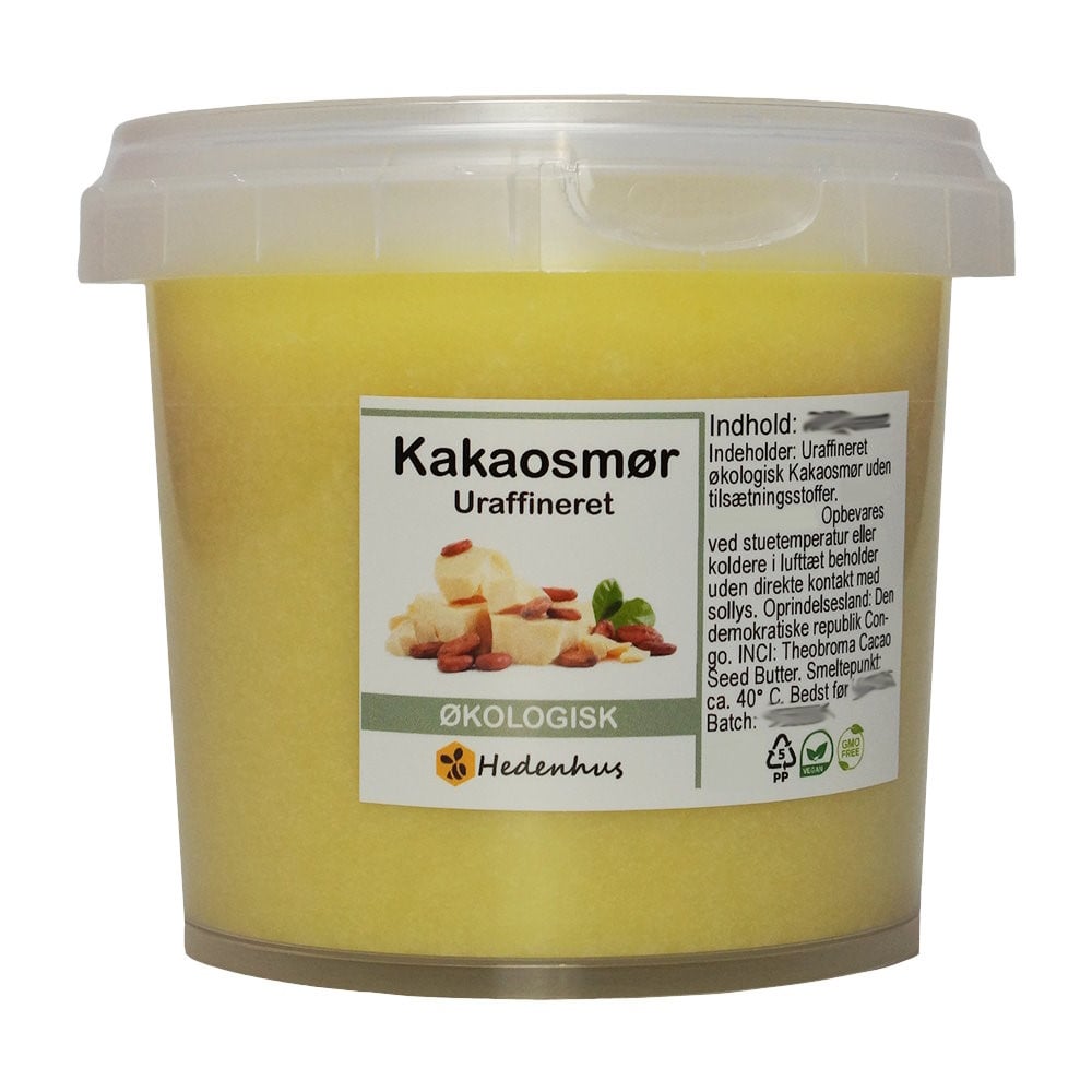 Kakaosmør  økologisk Uraffineret 100 Gram