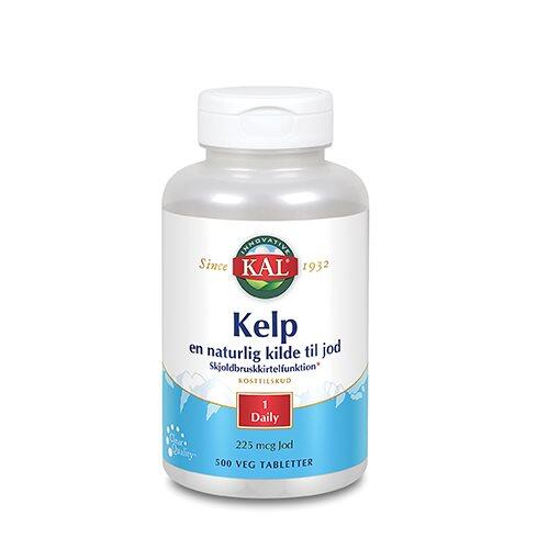 Kelp Indeh  225 Mcg Jod Fra Kelpplanten 500 Tabletter