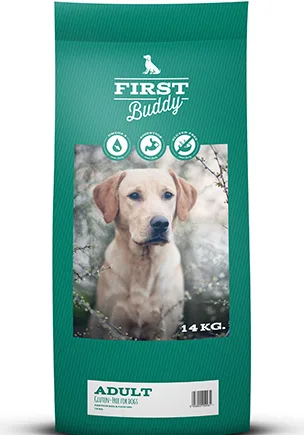 14 Kg First Buddy Adult Voksenfoder Med And Og Kanin