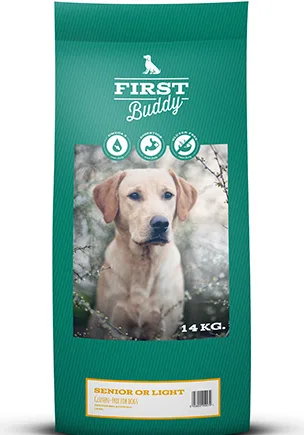 14 Kg First Buddy Senior   Light Hundefoder Med And Og Kanin