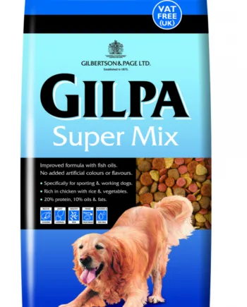 15 Kg Gilpa Super Mix Voksenfoder Med Kylling