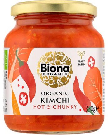 Kimchi Hot   Chunky økologisk 350 Gram