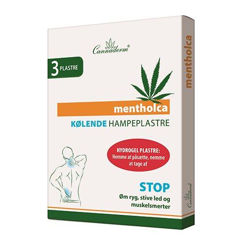 Kølende Hampeplastre   Stk 10x14 Cm Mentholca   Pk