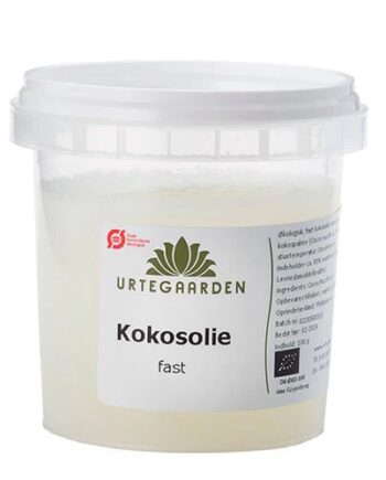 Kokosolie  Fast øko  100 Gram