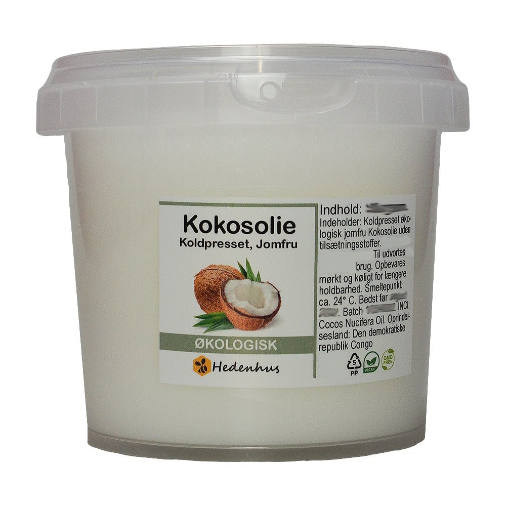 Kokosolie  Jomfru økologisk 100 Gram