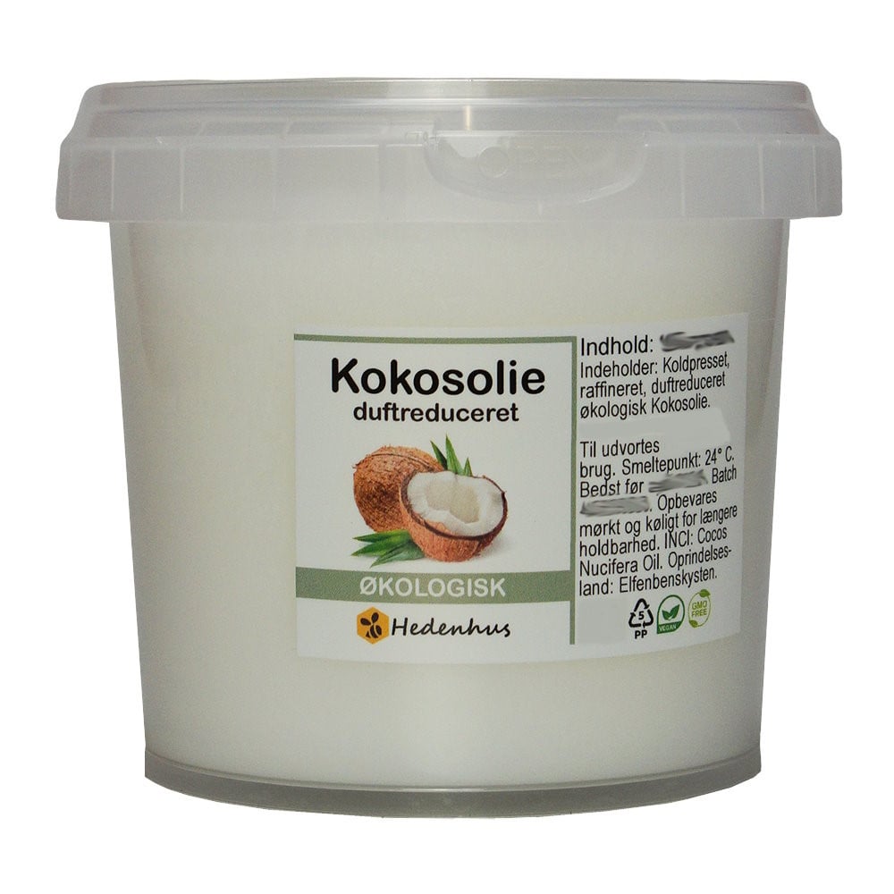 Kokosolie  økologisk Duftfri 100 Gram