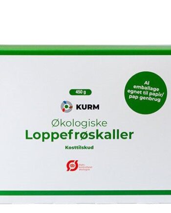 Kurm økologiske Loppefrøskaller Psyllium økologisk 450 Gram