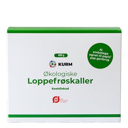 Kurm økologiske Loppefrøskaller Psyllium økologisk 450 Gram