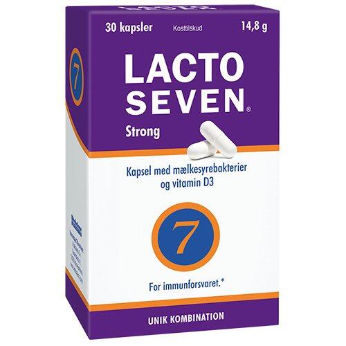 Lacto Seven Strong 30 Kapsler