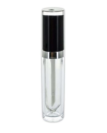 Lip Gloss Hylster     Ml  Sort Og Sølv