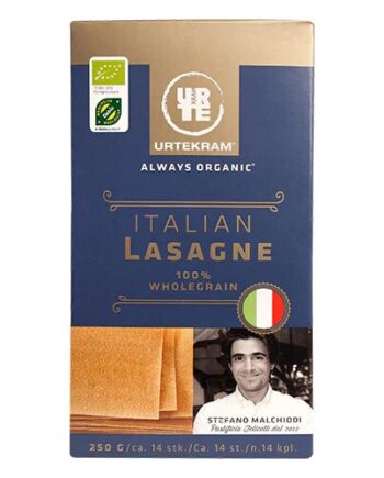 Lasagne Fuldkorn øko  250 Gram