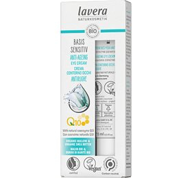 Lavera Eye Cream Q10 Basis Sensitiv  Bull  15 Ml