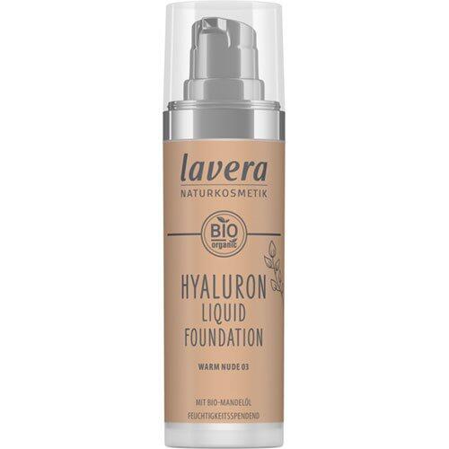 Lavera Hyaluron Liquid Foundation Warm Nude 03  30ml
