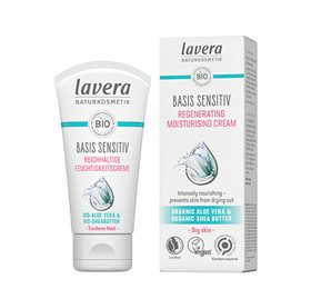 Lavera Regenerating Moisturising Day Cream Basis Sensitiv  Bull  50 Ml     Udløb 11 25
