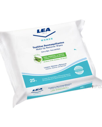 Lea Classic Make Up Remover Wipes Aloe Vera  Normal To Combination Skin  25 Stk