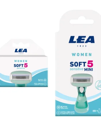 Lea Classic Soft   Sensitive Sæt  Skraber   Barberblade