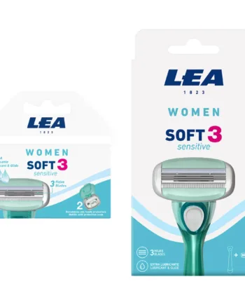 Lea Classic Soft   Sensitive Sæt  Skraber   Barberblade
