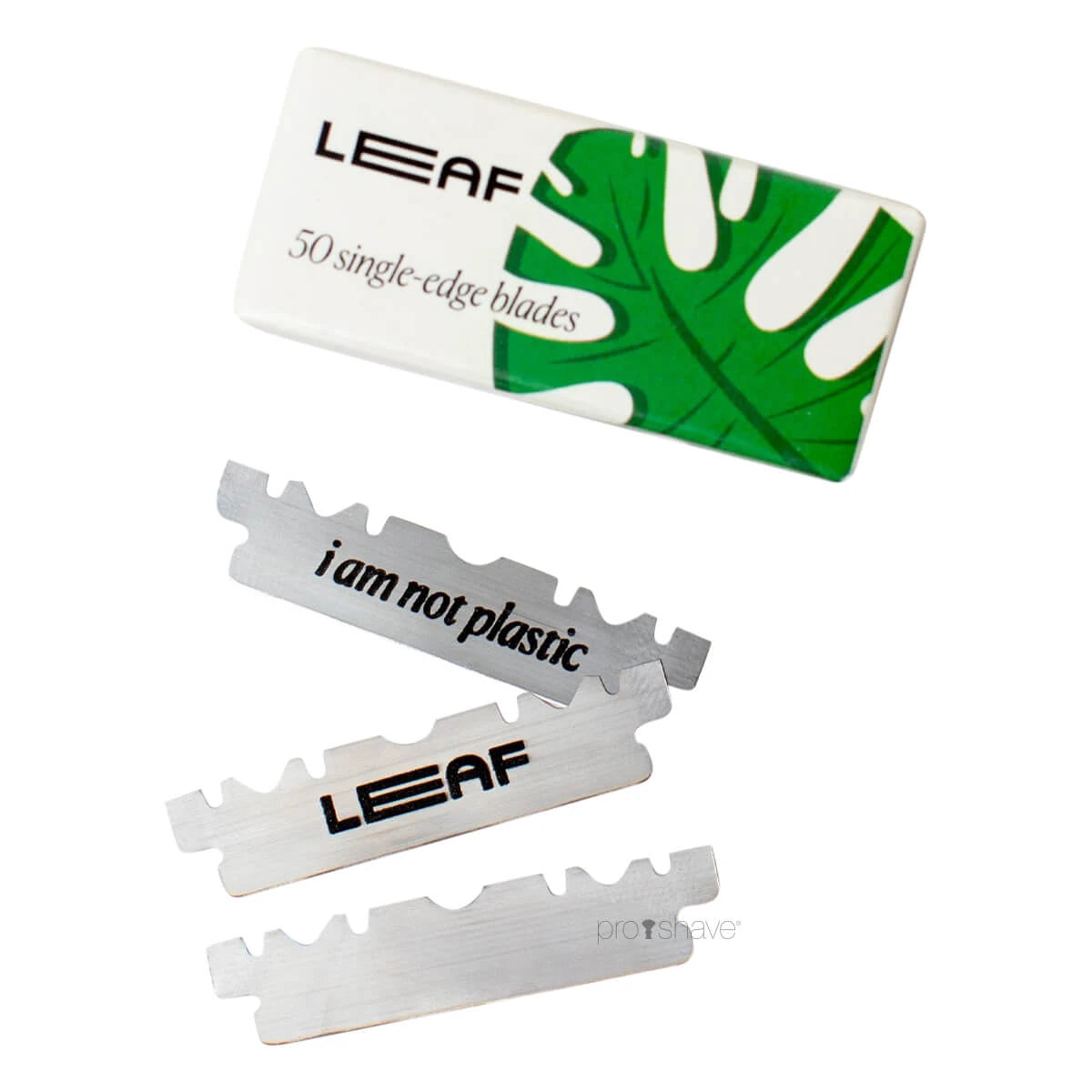 Leaf Shave Half Razor Blade 50 Stk