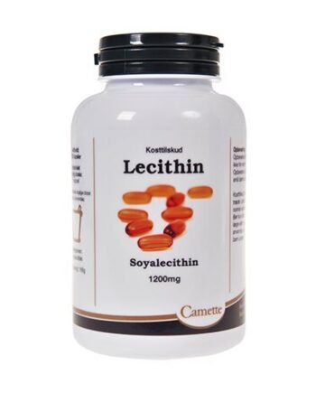 Lecithin 1200 Mg 100 Kapsler