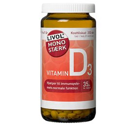 Livol Vitamin   35 Mcg 350 Tab   Bedst Før 02 2026