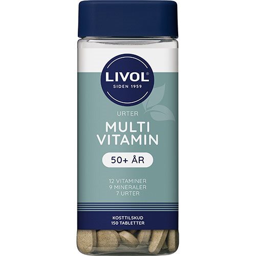Livol Multivitamin    Urter 50  150tab