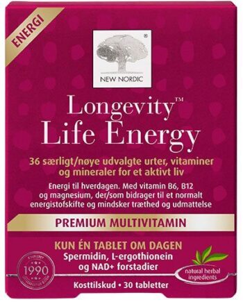 Longevity Life Energy 30 Tabletter