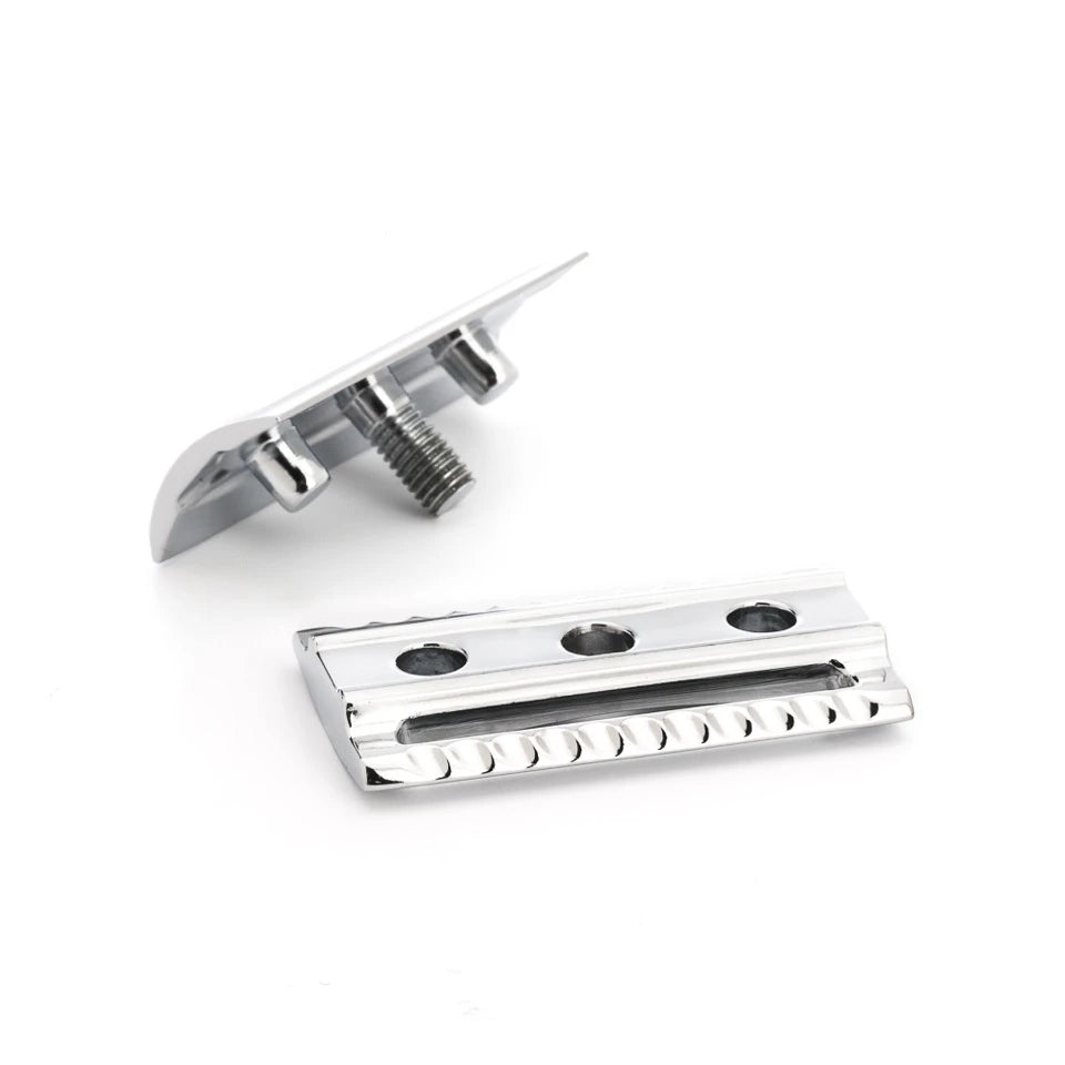 Mühle Shaving Closed Comb  Top- Og Bundplade Med Lukket Kam