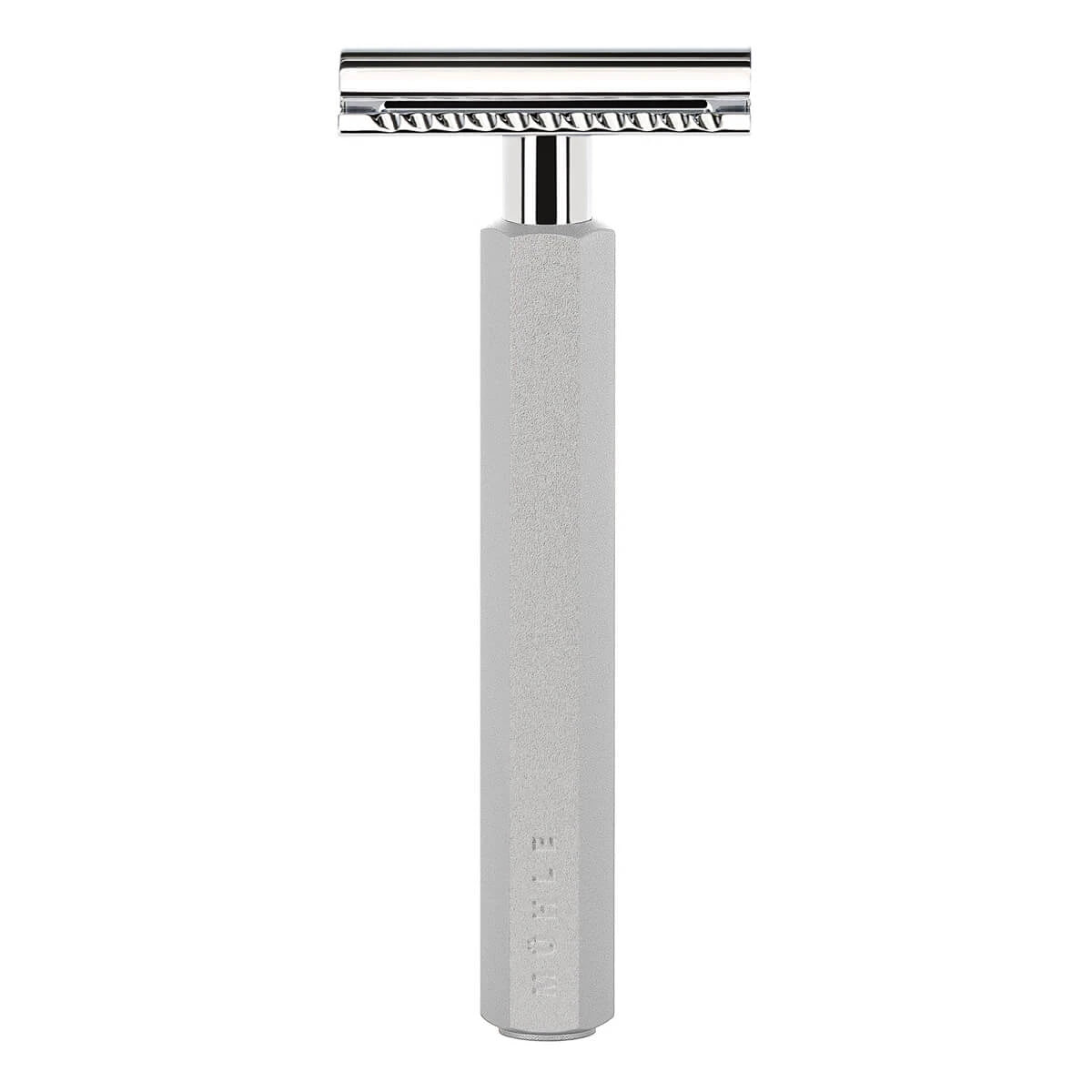 Mühle Shaving Mark Braun De-skraber  Hexagon  Sølv Aluminium