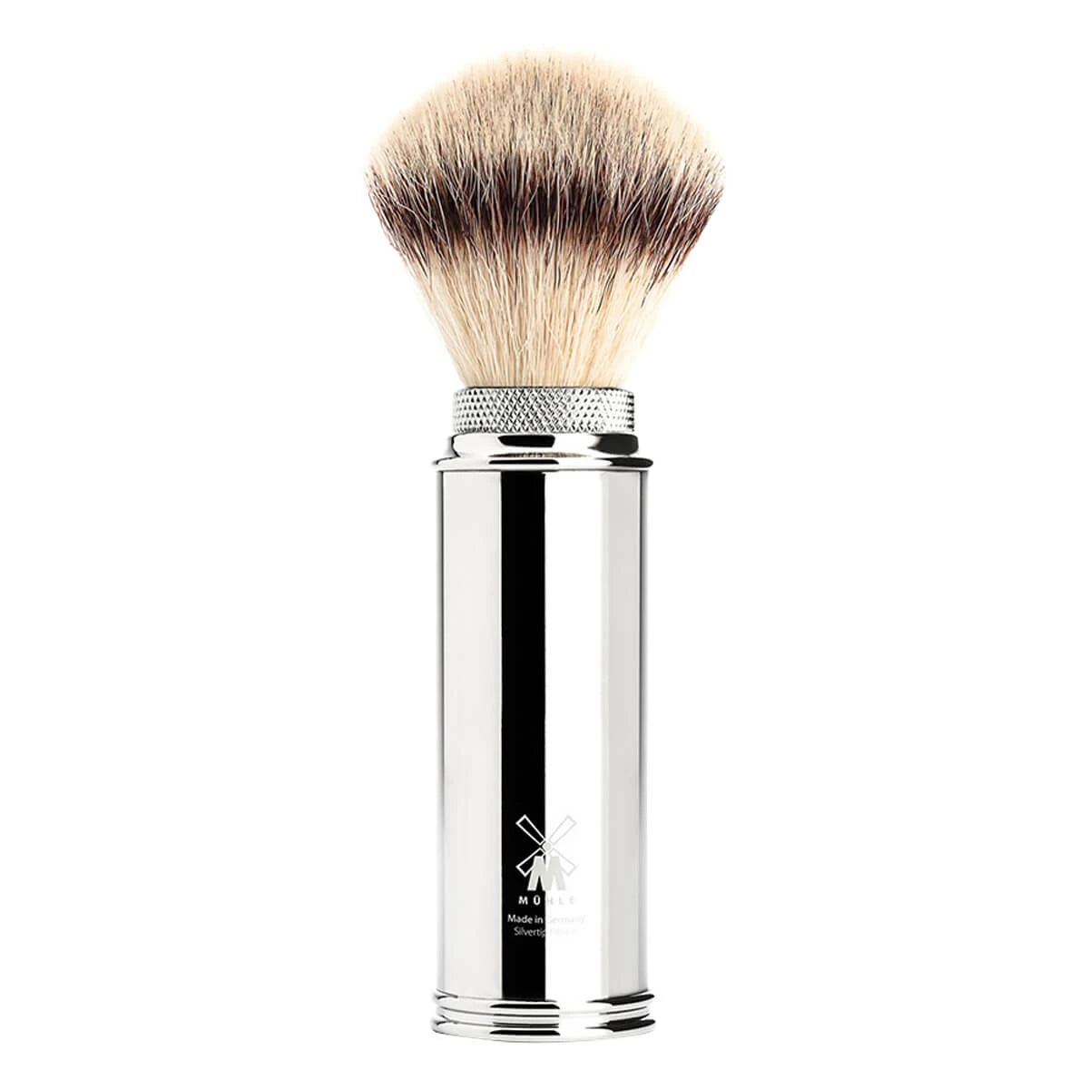 Mühle Shaving Rejsebørste Silvertip Fibreâ  21 Mm  Blankt
