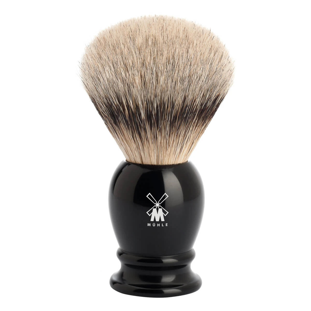 Mühle Shaving Silvertip Barberkost  23 Mm  Classic  Sort Kunstharpiks