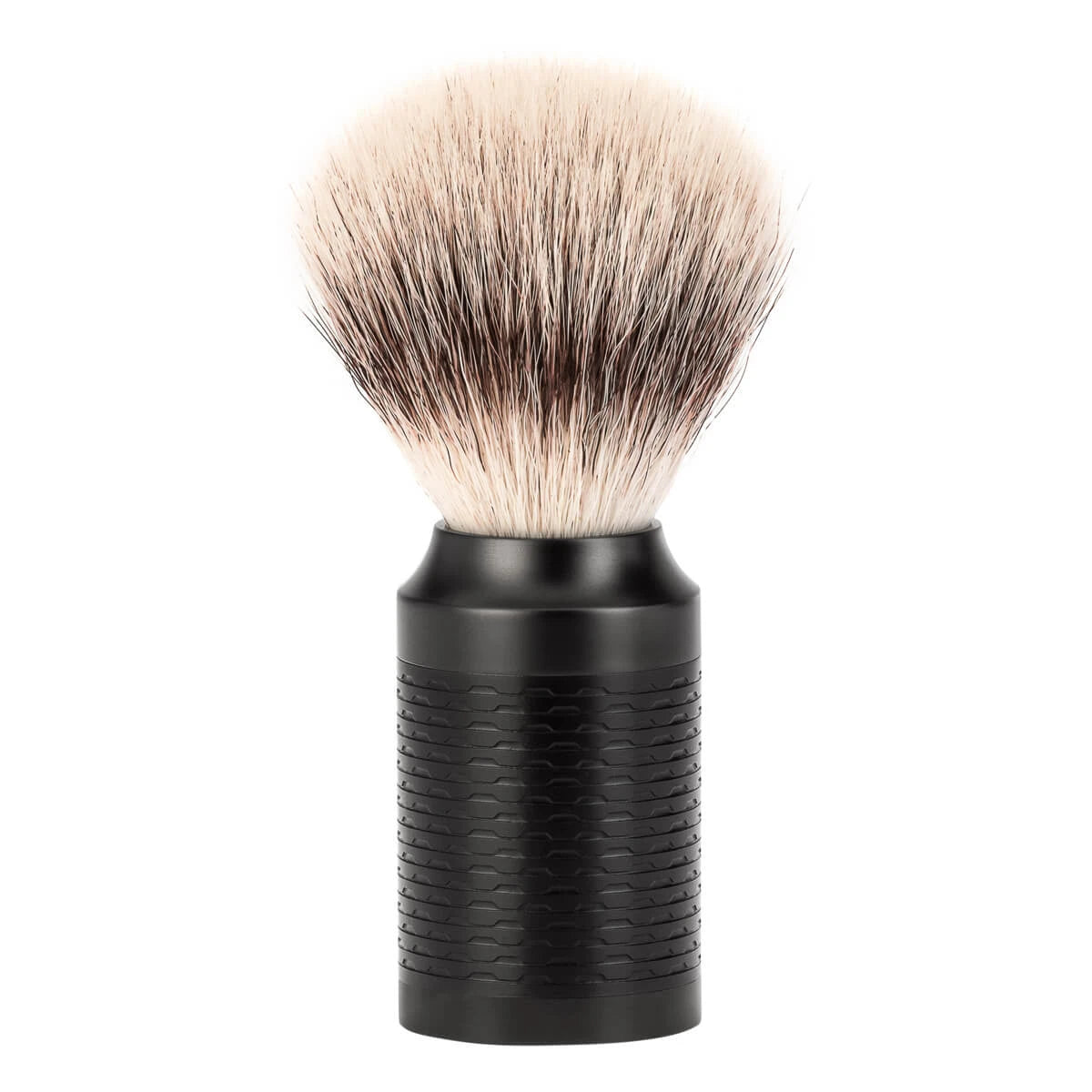 Mühle Shaving Silvertip Fibreâ  Barberkost  21 Mm  Rocca  Sort Rustfrit Stål