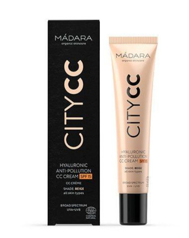 Madara City Cc Hyaluronic Antipollution Cream Spf15 Natural  40ml