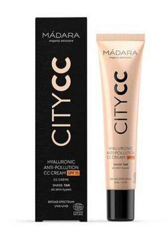 Madara City Cc Hyaluronic Antipollution Cream Spf15 Tan  40ml