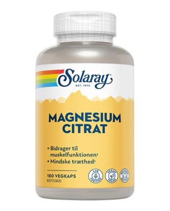 Magnesium Citrat 180 Kapsler