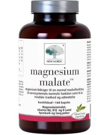 Magnesium Malate 180 Kapsler