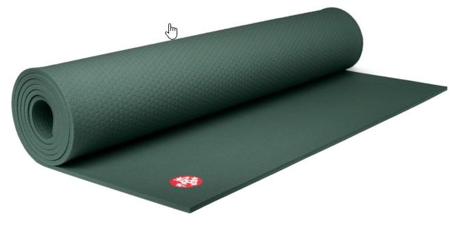 Manduka Pro Yogamåtte Black Sage Ekstra Længde