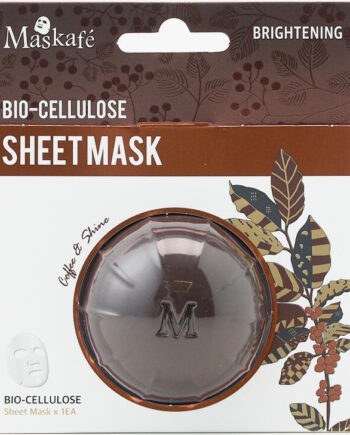 Maskafe Brightening Sheet Mask   Bio-bellulose
