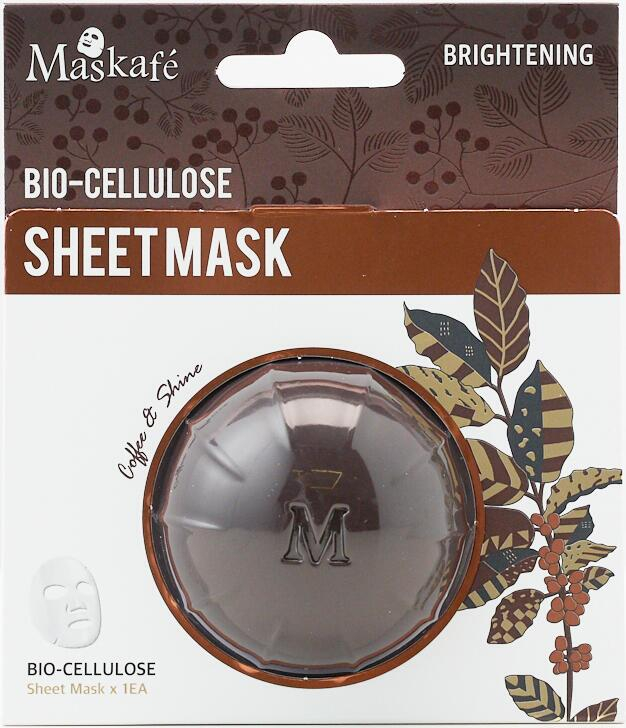 Maskafe Brightening Sheet Mask Bio-bellulose