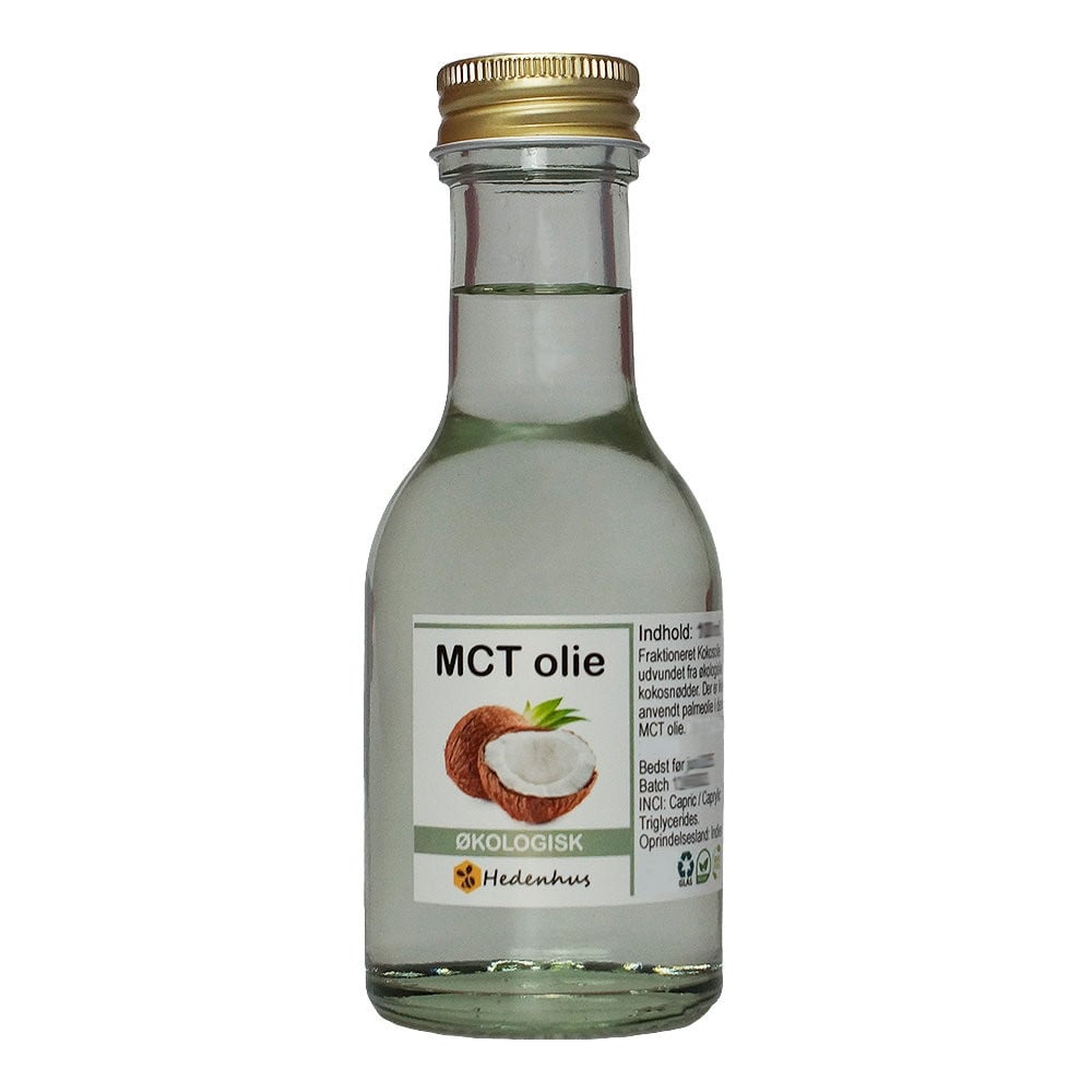 Mct Olie Fraktioneret Kokosolie økologisk   Liter
